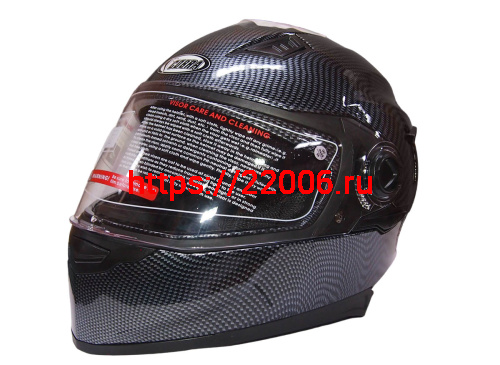 Шлем интеграл COBRA JK312, цвет черный карбон, лайм(3), размеры S Шлем интеграл COBRA JK312, цвет черный карбон, лайм(3), размеры S