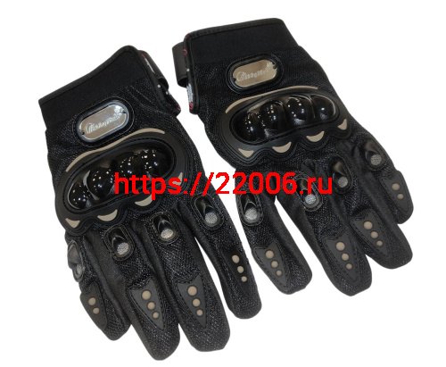 Перчатки PRO-BIKER MCS-01С сенсорные(чёрные), р-р M