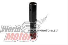 Ось 6-гранная S24 насадки к мотоблоку (гусеничный привод) для установки на имп. мотоблоки