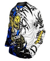 Футболка для мотокросса (Джерси) T117 синяя (М) Scoyco