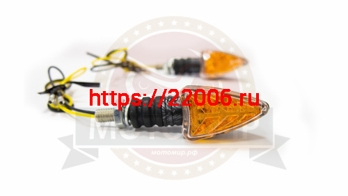 Боковой фонарь (LED) Мини (НF-1018) Карбон (компл. - 1 пар) Боковой фонарь (LED) Мини (НF-1018) Карбон (компл. - 1 пар)